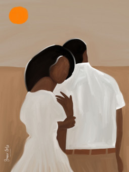 Affiche - Fiancé (Beaux arts) - Accueil | Oueso - Art Afro Contempo...