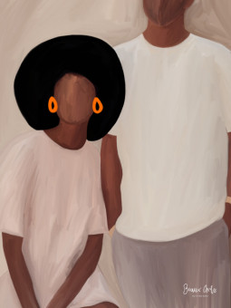 Poster - Zololo (Beaux arts) - Accueil | Oueso - Contemporary Afro Art