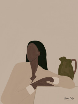 Poster - Soline (Beaux arts) - Accueil | Oueso - Contemporary Afro Art