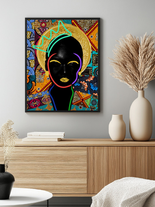 Affiche - Ulyr (Wax pop art)-Art mural-OUESO