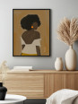 Poster - Douala (Beaux arts) - WALL ART | Oueso - Contemporary Afro...