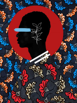 Affiche - Omeko (Wax pop art) - Art mural | Oueso - Art Afro Contem...