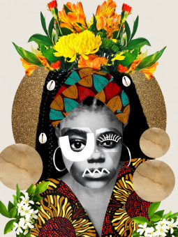 Affiche - Nalemba (Wax pop art) - Art mural | Oueso - Art Afro Cont...