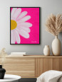 Affiche - Fleurs Abstraites (Beaux arts) - Art mural | Oueso - Art ...