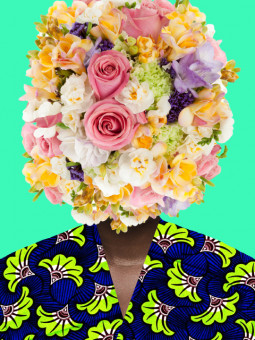 Affiche - Afiya (Wax pop art) - Art mural | Oueso - Art Afro Contem...