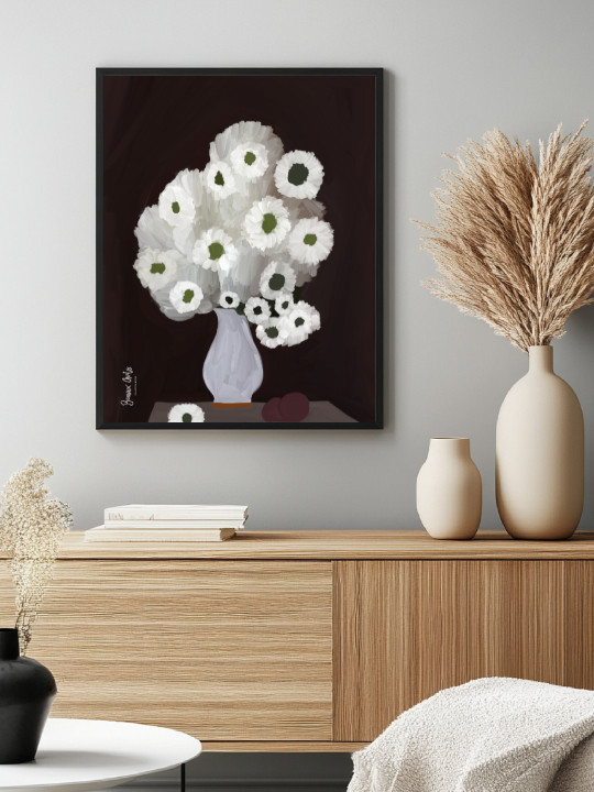 Poster - Peace flower (Beaux arts)-Posters-OUESO