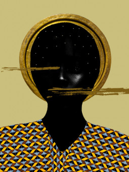 Affiche - Eloaë (Wax pop art) - Art mural | Oueso - Art Afro Contem...