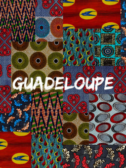 Poster - Guadeloupe wax - Accueil | Oueso - Contemporary Afro Art