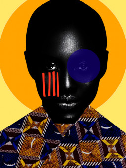 Affiche - Onyx Eclipsis (Wax pop art) - Art mural | Oueso - Art Afr...