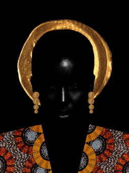 Affiche - Auréa Celesta (Wax pop art) - Art mural | Oueso - Art Afr...