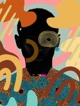 Affiche - Ekaara Flux (Wax pop art) - Art mural | Oueso - Art Afro ...