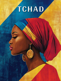 Poster - Tchad Art - Accueil | Oueso - Contemporary Afro Art