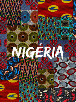 Poster - Nigeria wax - Accueil | Oueso - Contemporary Afro Art