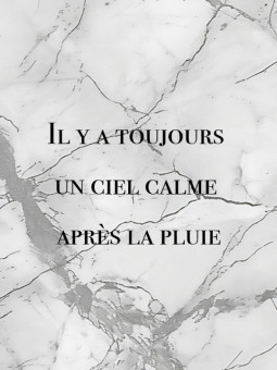 Poster - Il y a toujours un ciel calme - Accueil | Oueso - Contempo...