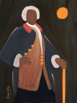 Affiche - Aristocrate (Beaux arts) - Art mural | Oueso - Art Afro C...