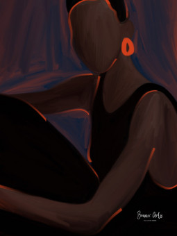 Poster - Bamoun (Beaux arts) - WALL ART | Oueso - Contemporary Afro...