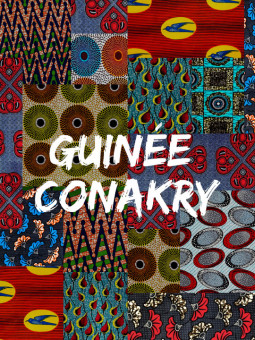 Poster - Guinée conakry wax - Accueil | Oueso - Contemporary Afro Art