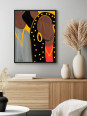 Poster - Couple (Beaux arts) - Posters | Oueso - Contemporary Afro Art