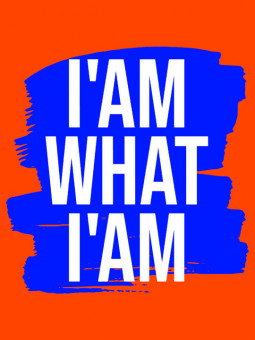 Affiche - I'm what i am - Accueil | Oueso - Art Afro Contemporain