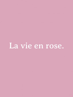 Affiche - La vie en rose - Accueil | Oueso - Art Afro Contemporain