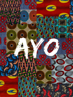 Affiche - Ayo wax - Accueil | Oueso - Art Afro Contemporain