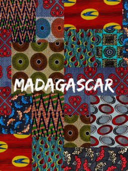 Poster - Madagascar wax - Accueil | Oueso - Contemporary Afro Art