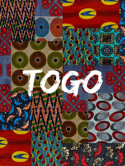 Poster - Togo wax - Accueil | Oueso - Contemporary Afro Art