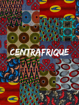 Poster - Centrafrique wax - Accueil | Oueso - Contemporary Afro Art