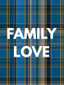 Affiche - Family love wax - Accueil | Oueso - Art Afro Contemporain
