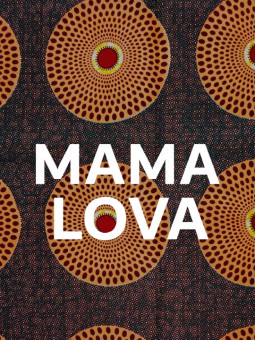 Affiche - Mama lova wax - Accueil | Oueso - Art Afro Contemporain