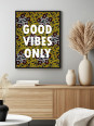 Affiche - Good vibes only wax - Accueil | Oueso - Art Afro Contempo...