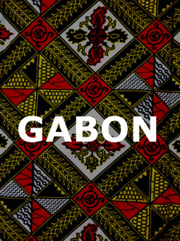 Affiche - Gabon wax - Accueil | Oueso - Art Afro Contemporain