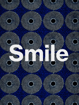 Poster - Smile wax - Accueil | Oueso - Contemporary Afro Art