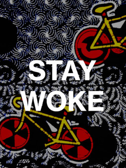 Poster - Stay woke wax - Accueil | Oueso - Contemporary Afro Art