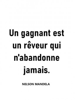 Affiche - Citation Nelson Mandela 2 - Accueil | Oueso - Art Afro Co...