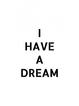 Affiche - I have a dream - Accueil | Oueso - Art Afro Contemporain
