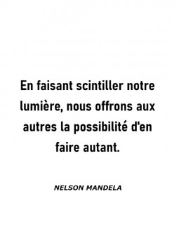 Poster - Citation Nelson Mandela 3 - Accueil | Oueso - Contemporary...