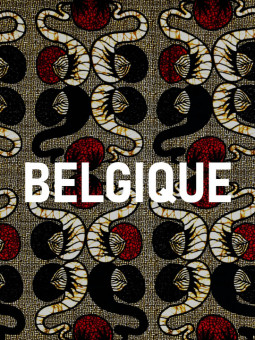 Poster - Belgique wax - Accueil | Oueso - Contemporary Afro Art