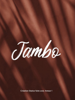Affiche - Jambo - Accueil | Oueso - Art Afro Contemporain