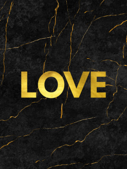 Affiche - Love - Accueil | Oueso - Art Afro Contemporain