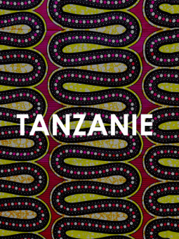 Affiche - Tanzanie wax - Accueil | Oueso - Art Afro Contemporain