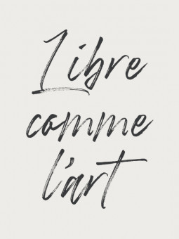 Affiche - Libre comme l'art - Accueil | Oueso - Art Afro Contemporain