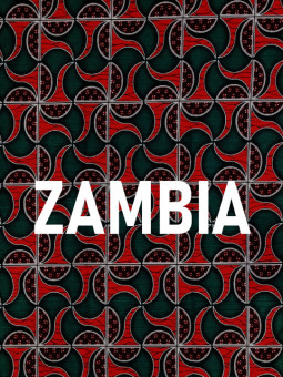 Poster - Zambia wax - Accueil | Oueso - Contemporary Afro Art