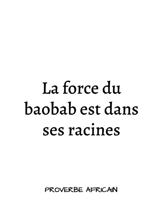 Affiche - Proverbe Africains 3-Accueil-OUESO