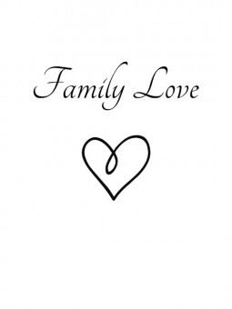 Poster - Family love - Accueil | Oueso - Contemporary Afro Art