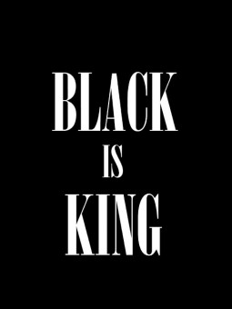 Poster - Black is king - Accueil | Oueso - Contemporary Afro Art