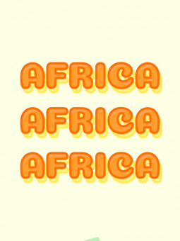 Affiche - Africa - Accueil | Oueso - Art Afro Contemporain