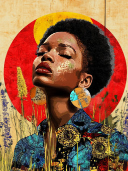 Poster - Tiyani - Accueil | Oueso - Contemporary Afro Art