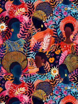 Affiche - Ekwueme - Accueil | Oueso - Art Afro Contemporain