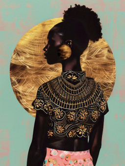 Affiche - Zuberi - Accueil | Oueso - Art Afro Contemporain